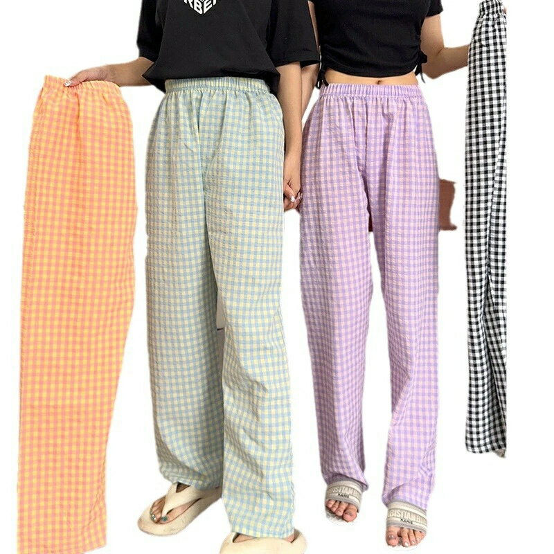ショートパンツ リラックスパンツ ロングパンツ 涼しい ルームウェア イージーパンツ 部屋着 】 【 パジャマ ゆったり ギンガムチェック ルームウェアパンツ ギンガムチェックルームウェアパンツ 【期間限定送料無料】パンツ