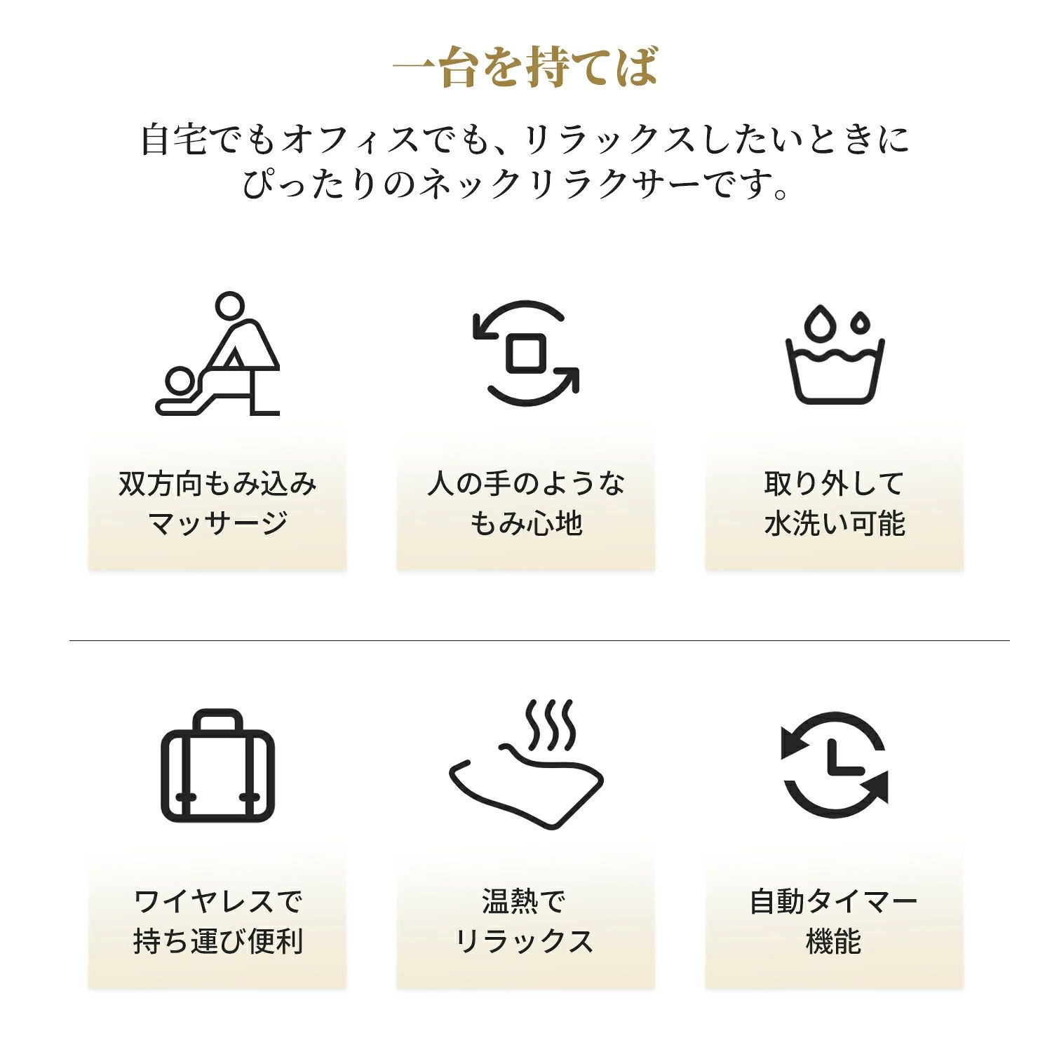CW storeのマッサージ器 マッサージ機 ネックマッサージャー 温熱 肩こり 全身 首 足 首 肩 健康器具 ネックケア 祖父母 両親 ギフト 敬老の日 プレゼント｜アングル3