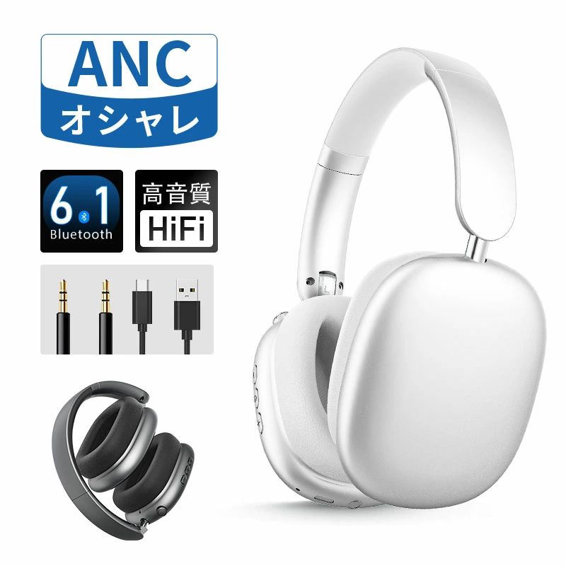 メーカー希望小売価格はメーカーサイトに基づいて掲載しています 製品詳細 品名 ワイヤレスヘッドホン 製品説明 【上品・高級感デザイン】 ファッションアイテムとしてマッチするシンプルなデザインのヘッドホンです。落ち着いた色合いなので、さまざまなコーディネートにマッチします。スムーズに調整できるスライド構造ヘッドバンドで利便性にも優れています。 【高性能ノイキャン】 ANCとENCの機能をうまく利用して、外部の騒音を分離しながら耳を保護し、周囲の雑音のみをカットしてくれるので、よりクリアな音声通話と快適な音楽体験を提供します。両機能は互いに補完し合い、ノイズ除去効果を最大化に引き上げます。 【ステレオサウンド】 鮮明でクリアな高音と深く豊かな低音のバランスの良いサウンドを提供し、モノラルでは感じられない立体的なサウンドで音楽を満喫できます。実際に自分がその場にいるような感覚になり、より生々しく、より臨場感たっぷりと体感することができます。 【お肌に優しい素材】 シワの少ない滑らかな低反撥ウレタンフォームのイヤーパッドを採用しています。柔らかく、耳当たりが良いイヤーパッドが快適な着け心地をもたらします。人間工学に基づいたデザインにより、メガネをかけて装着しても不快感や痛みなどが感じません。 【有線/無線両立】 Bluetooth機能が搭載され、コードレスでハンズフリー通話を実現させます。万が一充電が切れても付属のオーディオケーブルで有線ヘッドホンとしても使用可能です。自分のニーズに応じて、有線・無線モードから自由に切り替えられます。 その他の特徴 1.初期ペアリング設定済みの端末と自動的に再接続できます。 2.互換性が抜群で、Bluetooth機能のあるデバイスを全面サポートします。 3.押し心地の良いボタン、操作をより便利かつ快適にします。 4.音声AI：ボタン操作で設備の音声アシスタントをアクティブさせます。 5.大容量電池搭載、長時間の作動も電池切れの心配がありません。 6.特殊の素材を採用して、汚れがあっても手軽にお手入れできます。 7.調節可能なアームで、どんな頭の形にもフィットします。 カラー シルバー/グレー パッケージ内容 ヘッドホン、Type-C充電ケーブル、オーディオケーブル、日本語取扱説明書。 法人様の大量発注・卸売対応およびOEM（オリジナル製作）に対応しております。 主な仕様 品番：Y01 Bluetooth：V6.1 通信距離：10m 通話可能時間：約30時間 待受可能時間：約100時間 充電時間：約2時間 電池容量：500mAh USB充電：DC5V IN 出力電力：35mW 信号対雑音比：110Db スピーカー：40mm 周波数帯域：2.401GHz-2.480GHz 関連キーワード ヘッドホン イヤホン ヘッドセット ワイヤレスヘッドセット マイク ブルートゥース イヤホン ワイヤレスイヤホン bluetooth 6.1 イヤホン 耳が疲れない ストレスフリー 快適 無痛装着 軽量 超軽量 ゲーミングヘッドホン イヤフォン 高速通信 無線有線両用イヤホン コードレス オーディオケーブル Bluetooth 音画同期 USB充電式 途切れない 低遅延 スムーズ 低消費電力 イヤホン ワイヤレス ハイファイ HiFi 高音質 重低音 音楽再生 長時間持続 クリア通話 HD ハンズフリー 通話可 ノイズキャンセリング ENC ノイズリダクション ANC 環境音除去 ステレオサウンド コンパクト 折畳み式 折りたたみ イヤホンマイク マイク付き Xiaomi arrows かんたんスマホ iPhone各種 iPad各種 Android iOS Type-C 各種 Nintendo Switch ソニー Sony Xpeira エクスペリア Samsung サムスン Galaxy HUAWEI Google SHARP シャープ AQUOS スマホ OPPO タブレット ノートパソコン ランニング アップル対応 多機種対応 スポーツ向け 高い気密性 遮音性 音漏れ防止 スポーツ 実用的 シンプルデザイン 耳に優しい Type-C充電 大容量電池 長時間持続通話 クリスマス クリスマスプレゼント 母の日 父の日 敬老の日 御中元 お中元 おすすめ プレゼント ギフト 母の日ギフト 最新型 令和 送料無料 家事 会議 通話 在宅勤務 在宅ワーク 散歩 犬散歩 通勤 通学 電車 ジョギング ランニング サイクリング 遠足