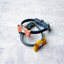 本革 首輪 幅11mm リボン ブッテーロ 小型犬 犬 猫 トイプードル チワワ ダックスフンド 組み合わせ自由 オリジナル 色 かわいい おしゃれ 犬用首輪 ...