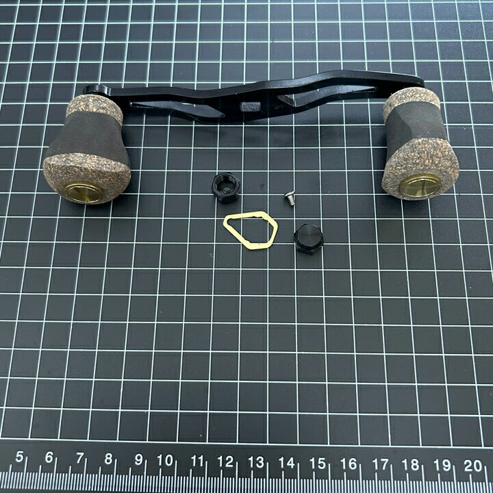 パワー ハンドル リール カスタムリールハンドル リールパーツ 8×5mm穴対応 シマノ ダイワ Daiwa アブガルシア Abu Garcia 用 タトゥーラ...