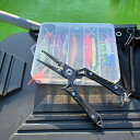 プライヤー 釣り 190MM 釣り プライヤー 糸切り フィッシングプライヤー ペンチ フィッシュグスケール 耐熱ステンレス鋼を採用
