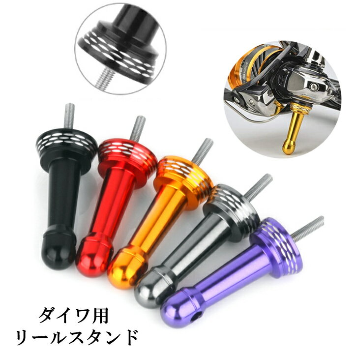 1000円ポッキリ 送料無料 リール スタンド ダイワ daiwa 共回り式 スピニングリール 専用 リール カスタム パーツ リールスタンド ボディーキーパー...
