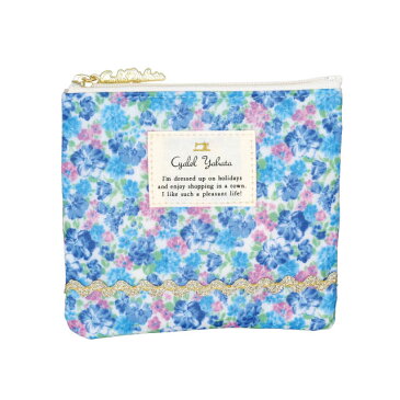 【 アウトレット / 30%OFF 】【日本製】 ティッシュポーチ フローラルアース ( パープル ・ ネイビー ) / ポケットティッシュケース ティッシュポーチ カバー レディース かわいい 花柄 おしゃれ ギフト プレゼント クリスマス ビンゴ 景品 カイロケース