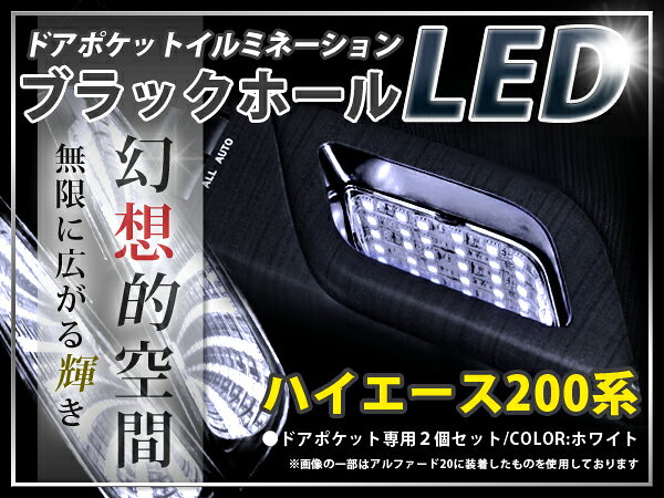 楽天市場】ドアポケット led ハイエースの通販