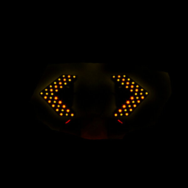 シーケンシャル 流れるLED ドアミラー LED ウインカー 左右 2個 セット 矢印 鏡面 ...