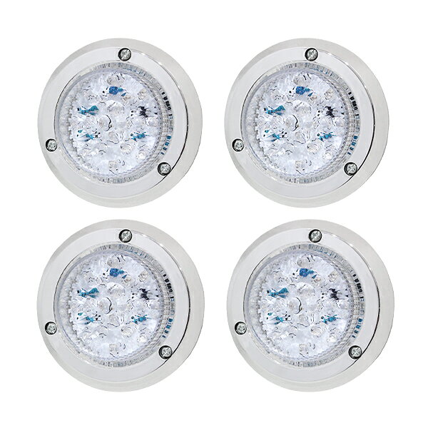 ジムニー JA11 JA22 SJ30 JA71 JB23 汎用 丸形テールランプ ベゼル 直径100mm LEDテールランプキット メッキリング LED テールライト