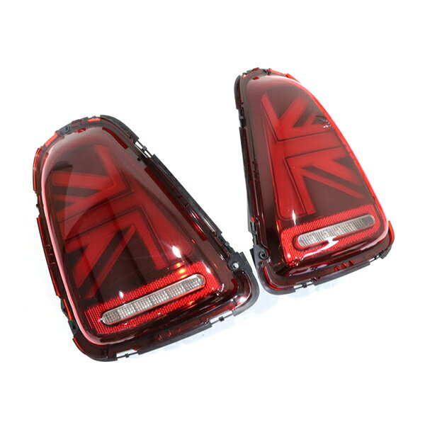 BMW MINI R55 R56 前期 2007〜2010 テールランプ 左右セット レッド ユニオンジャック シーケンシャルウィンカー