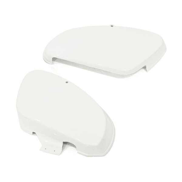 スーパーカブ リトルカブ プレスカブ サイドカバー サイドカウル ホワイト C50 AA01 C70 C90 HA02 STD DX 車載工具入れ