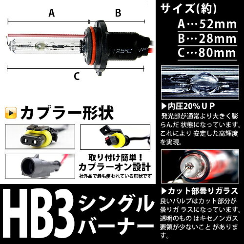 バイク用★ フルセット HB3 35w 30000k キセノン フル セット ライト ランプ 電球 バイク ヘッドライトに 交換 補修 2
