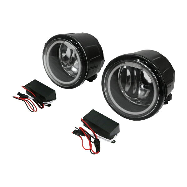 純正同形状 CCFL イカリング プロジェクター フォグランプ ★ キューブ Z12系 ブルー 青 日産 フォグ ライト ユニット