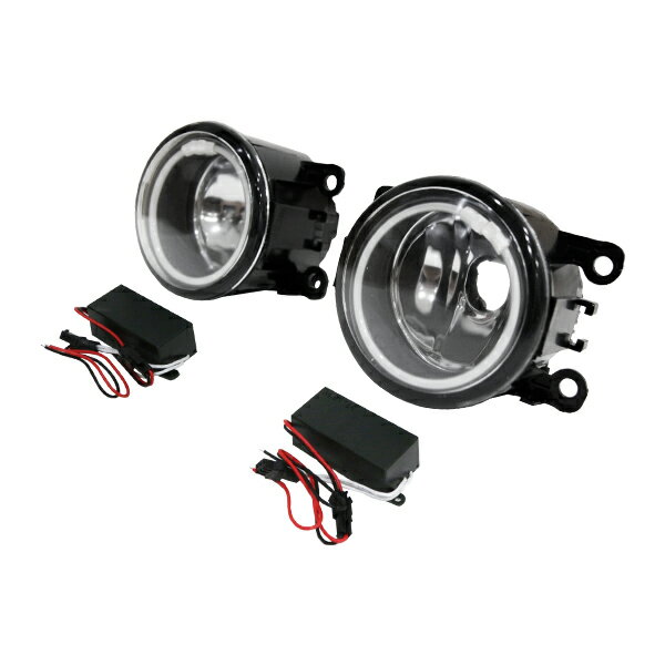 純正同形状 CCFL イカリング プロジェクター フォグランプ ★ ジムニー JB23系 ブルー 青 スズキ フォグ ライト ユニット