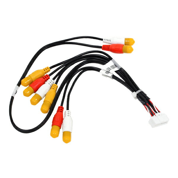 AUX/Non-FADER/VIDEO OUT用 拡張配線コード イクリプス/ECLIPSE AVN550HD AUX入力 VTR入力 ノンフェダーライン出力 映像出力 機能追加