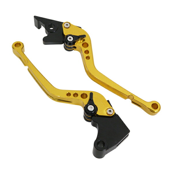 &nbsp;商 品 説 明Ninja250 EX250K DトラッカーX Dトラッカー125 レバー ゴールド★★アルミニウム合金の中でも高品質を誇る高強度なA6061を使用し、★★高品質アルマイト処理にて高級感のある仕上がりとなっております。&nbsp;商 品 情 報・商品仕様：【適合車種】カワサキ　Ninja 250R(EX250K-A00152~) 08年〜12年DトラッカーX (LX250V-A00030~) 2008年〜Dトラッカー125 (LX125D-A00078~) 2010年〜【カラー】ゴールド■セット内容左右セット&nbsp;送料について送料無料(北海道、沖縄、離島は＋1000円）&nbsp;注 意 事 項◆お客様都合による商品ページ未確認や商品加工後の返品・交換・キャンセルは一切行えません。◆メーカー発注商品や姉妹店舗との共有在庫商品の場合、商品により納期にお時間を頂く場合やご注文のタイミングによって欠品となる可能性が御座います。お急ぎの方は事前に納期確認のご連絡を下さい。◆交換等での工賃や車両の損害などはいかなる場合も保証対象外となります。◆必ず加工/取り付け前に動作確認をして下さい。取付・加工後・脱着工賃・取付時の不備・過失傷害・水漏れ等は保証致しかねます。◆お客様御自身での取付作業によるいかなる損害も責任を負いかねますのでご了承ください。◆付属品以外を利用しての取付けは自己責任で行って下さい。◆お車によっては加工が必要な場合がございます。◆保証期間は商品発送日から7日間の初期不良のみです。お荷物送り状が保証書の代わりとなります。◆当店はお取り付けに関するサポートは行なっておりません。技術ある整備工場にてお取付ください。◆モニターの環境によっては実際の商品と色見などが違う場合が御座います。◆商品仕様が予告なく変更される場合が御座います。◆輸入商品の場合は、すれ・傷等がある場合が御座います。◆海外製商品の場合は、必要に応じてコーキング処理を追加してください。◆社外品の場合、純正品では御座いませんので完全一致にはなりません。◆説明書は付属いたしません。◆車種対応については、グレードや年式によって適合が異なる場合がある為、必ずご購入前に現車にて形状・スペース・サイズのご確認の上、最終的な判断はお客様でお願いします。◆商品が到着しましたら、必ず商品内容をご確認ください。予めご了承下さい。
