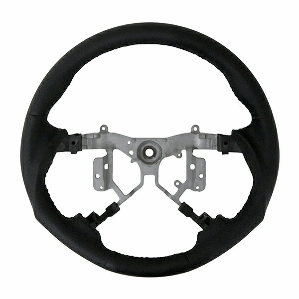 カローラアクシオ NZE140/ZRE140系 ステアリング 青ステッチ ガングリップ コンビ ハンドル 純正交換タイプ トヨタ パンチングレザー