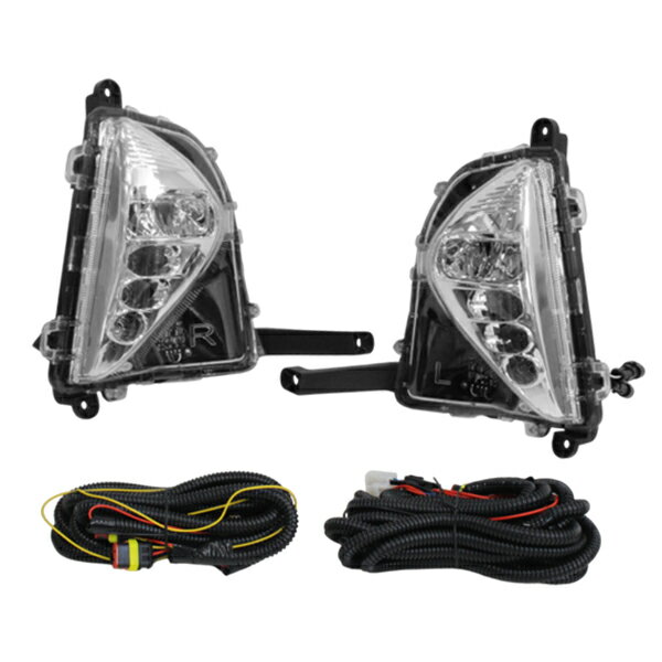 トヨタ プリウス 50 系 ZVW50 ZVW51 ZVW55 50系 前期 H27/12〜H30/11 LED フォグランプ 左右 セット 純正交換 フォグライト スイッチ