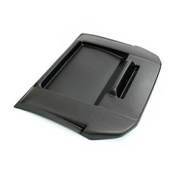 カーナビ用サンバイザー ハイエース 200系 4型 標準車 シボ柄 トレー付き トレイ付き 収納 小物入れ 日..