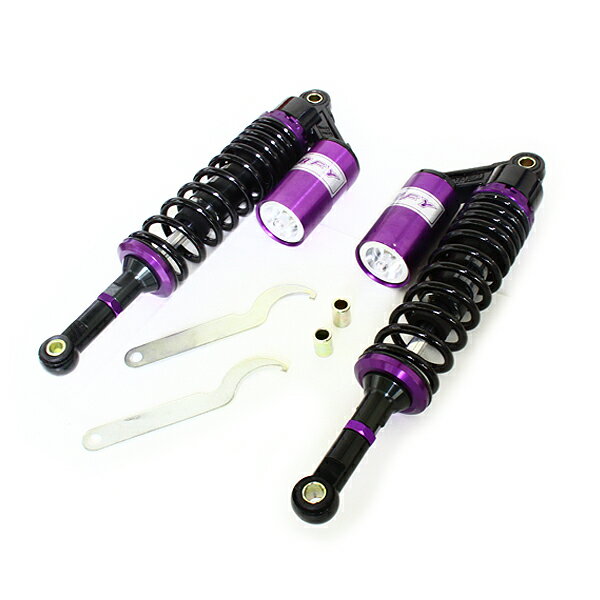 新品 GSX400F ザリ GS400 GSX250Eサスペンション サス 340mm 黒 新品 GSX400F ザリ GS400 GSX250Eサスペンション サス 340mm 黒