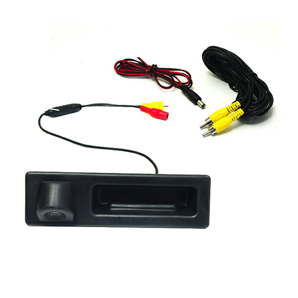 小型 CCDリアビューカメラ トランクハンドル交換式 BMW BM ブラック 黒 高画質 バックカメラ 後付け 汎用 ライセンスランプ カーナビ モニター DIY 社外 エアロ 等多数取扱い有