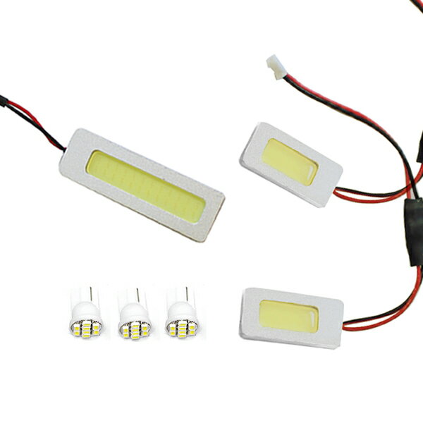 N-BOX/NBOX/Nボックス JF2系 COBルームランプ LED 爆光タイプ H23.12～ 【ホンダ 面発光 SMD 室内灯 ルームライト ホワイト 白 ルームランプセット ルーム球 電球 LED球 純正交換式 車内灯 車内ライト 室内灯 室内ライト 両面テープ付属】