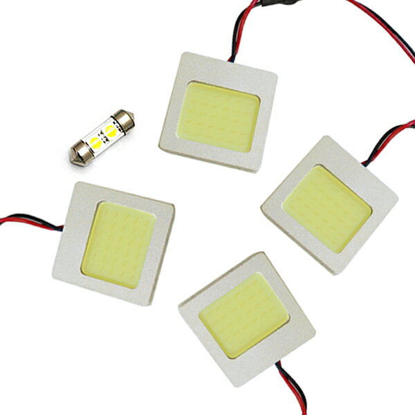 CX-5/CX5/CX 5 KE2AW系 COBルームランプ LED 爆光タイプ H24.2～ 【マツダ 面発光 SMD 室内灯 ルームライト ホワイト 白 ルームランプセット ルーム球 電球 LED球 純正交換式 車内灯 車内ライト 室内灯 室内ライト 両面テープ付属】