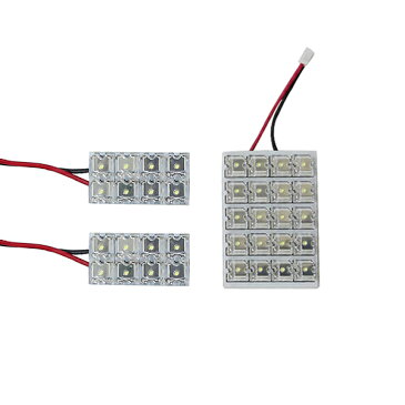 メール便送料無料 車内用 ルームランプLED ライフ JB7 H15〜H20 36発/3P ホンダ【FLUX 室内灯 電球 ホワイト 白 ルームランプセット ルーム球 カーアクセサリー 取付簡単 トランク ラゲッジ にも】