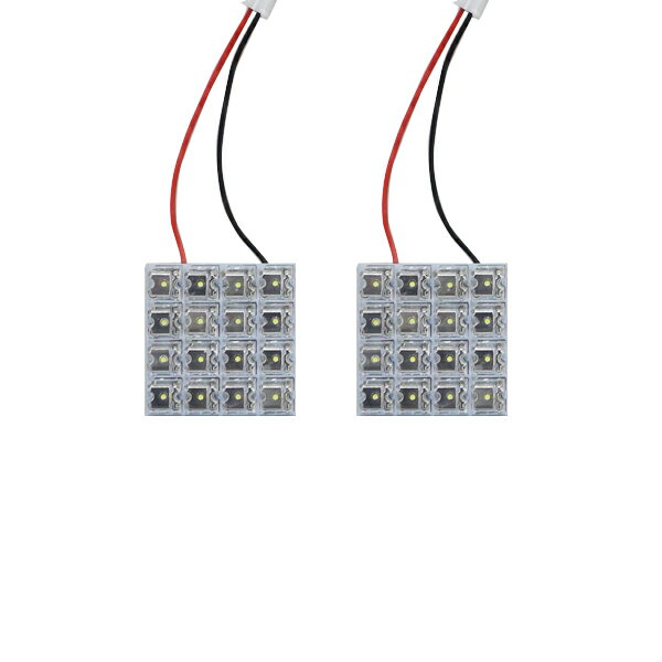 メール便送料無料 車内用 ルームランプLED ギャラン EA1 H8～H17 32発/2P 三菱【FLUX 室内灯 電球 ホワイト 白 ルームランプセット ルーム球 カーアクセサリー 取付簡単 トランク ラゲッジ にも】