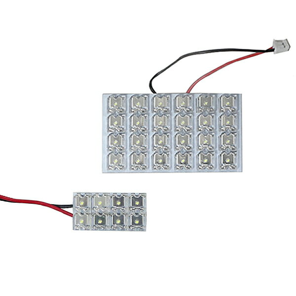 メール便送料無料 車内用 ルームランプLED ワゴンR MH34S H24.9〜 32発/2P スズキ【FLUX 室内灯 電球 ホワイト 白 ルームランプセット ルーム球 カーアクセサリー 取付簡単 トランク ラゲッジ にも】