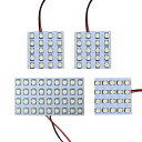 メール便送料無料 車内用 ルームランプLED プリウス NHW20系 H15〜 96発【トヨタ SMD 室内灯 ホワイト 白 ルームランプセット ルーム球 電球...