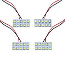 メール便送料無料 車内用 ルームランプLED モビリオ GB2 H13.12〜H20.4 40発【ホンダ SMD 室内灯 ホワイト 白 ルームランプセット ルー...