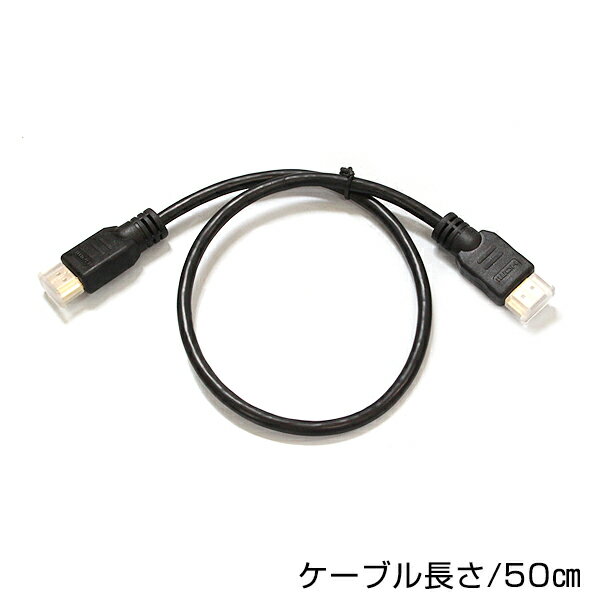 メール便送料無料 HDMI用ケーブル 0.5