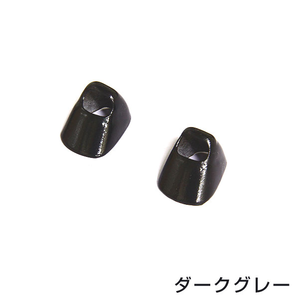 メール便送料無料 ハイエース 200系 ウォッシャーノズル用カバー 塗装済み ダークグレーマイカメタリック IE2 グレー フロント ダークグレーマイカM ブラック 黒