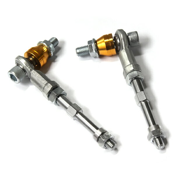 スタビリンク ハイエース 200系 専用 2WD 標準ボディ スタビリンク ピロボール仕様 2個セット【2本セット サスペンション 角度 調整 車高調 ダウンサス エアサス ローダウン 乗り心地 ロール 傾き】