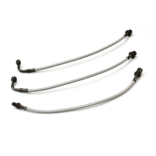 ステンレス ブレーキホース ハイエース 200系 2WD車用 【リフトアップ サスペンション 純正ブレーキホ..