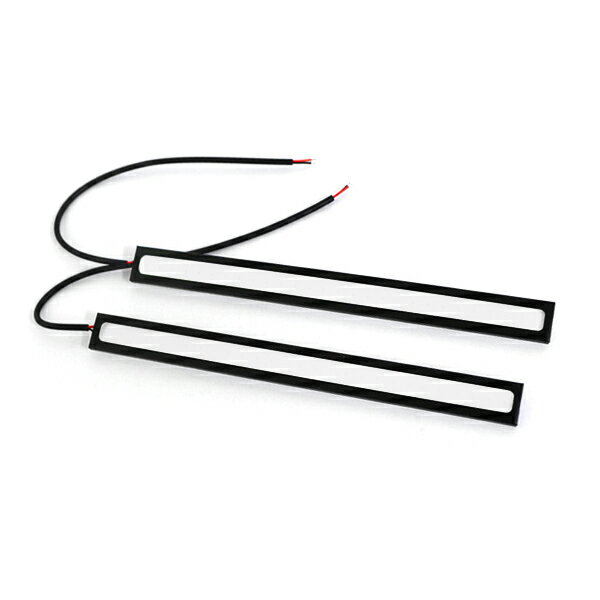 メール便送料無料 2個セット デイライトLED/COB 面発光 ブルー 17cm スポットライト 薄型 防水 12V スポットライト デイライト LED テープ バックライト スティック型