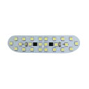 メール便送料無料 アクア NHP10系 SMD/LEDルームランプセット 1P 24発 【LED ルームランプ 純正交換式 取付 簡単 バルブ ライト 電球 ホワイト イルミ カプラー オン 室内灯 車内灯 内装 LEDルームランプ】