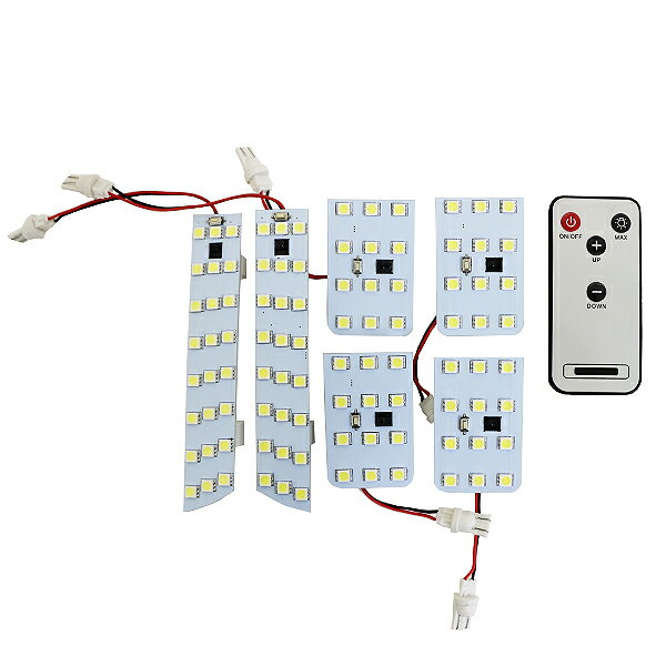 メール便送料無料 アルファード 20系 前期 後期 SMD/LEDルームランプセット 6P 96発 【LED ルームランプ 純正交換式 取付 簡単 バルブ ライト 電球 ホワイト イルミ カプラー オン 室内灯 車内灯 内装 LEDルームランプ】