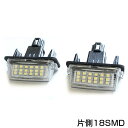 送料無料 LEDライセンスユニット エスクァイア ZRR80 ZRR85 ZWR80系 H26.10～ 純正交換タイプ LED ライセンスライト ナンバー灯ユニット ホワイト