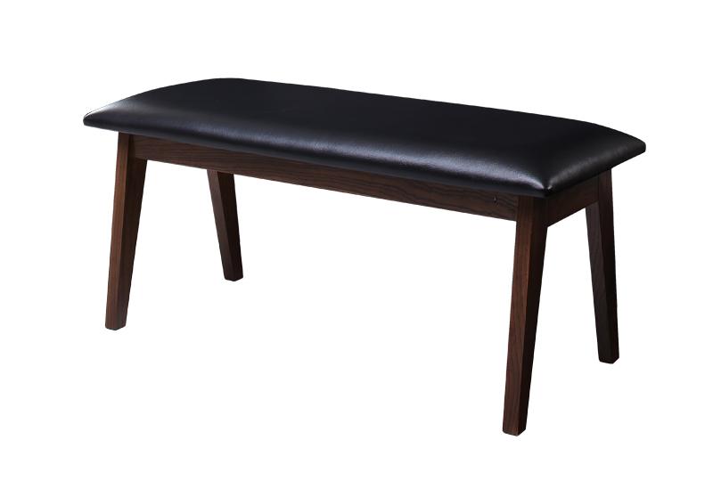 【ベンチのみ】ダイニングベンチ ホワイト 【Wyrd】 天然木ウォールナットモダンデザインダイニング 【..