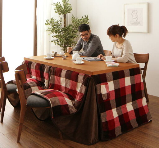 【単品】こたつ掛け布団 235×290cm【KECK】レッド チェック柄はっ水ダイニングこたつ掛け布団【KECK】ケック【代引不可】 【単品】こたつ掛け布団 235×290cm【KECK】レッド チェック柄はっ水ダイニングこたつ掛け布団【KECK】ケック【代引不可】