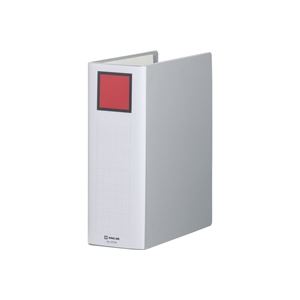 (業務用10セット) キングジム パイプ式ファイル/スーパードッチ脱着イージー 【A4/タテ型】 とじ厚：90mm 2479A グレー