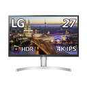 LG 液晶モニター 27型 4K対応 27UL550-W(2)