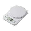 タニタ デジタルクッキングスケールホワイト KF-100-WH 1台(3)