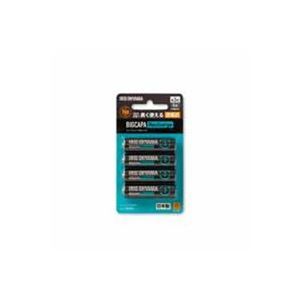 アイリスオーヤマ BIGCAPA Recharge 充電池 単3形 4本 黒 アイリスオーヤマ BIGCAPA Recharge 充電池 単3形 4本 黒