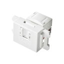 【5個セット】 サンワサプライ CAT6JIS対応RJ-45モジュール LA-FP-MJ6X5(2)