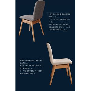 "ダイニングセット 4点セット<Aタイプ>(テーブル+ベンチ+チェア×2)【Onnell】ベンチカラー:グレー チェアカラー:ベージュ 天然木北欧スタイルダイニング【Onnell】オンネル/4点セット<Aタイプ>(テーブル+ベンチ+チェア×2)【代引不可】""" [3]