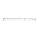 【まとめ】 西敬 直定規 NA-4530 45cm 【×3セット】