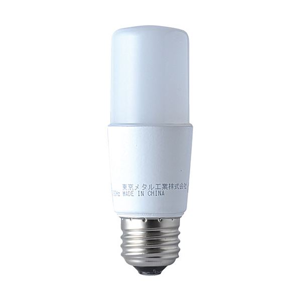 東京メタル工業 LED電球 T型 昼白色 60W相当 口金E26 LDT7N60W-T2