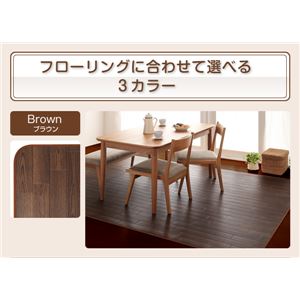 【ポイント10倍】ラグマット 185×185cm【Natur】ホワイト 撥水・はつ油・抗カビ・抗菌・防炎機能付きフローリング調ダイニングラグ【Natur】ナトゥーリ【代引不可】