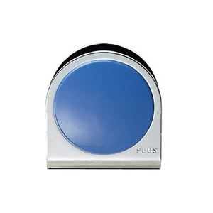 (まとめ)プラス カラーマグネット クリップ 小 青【×10セット】